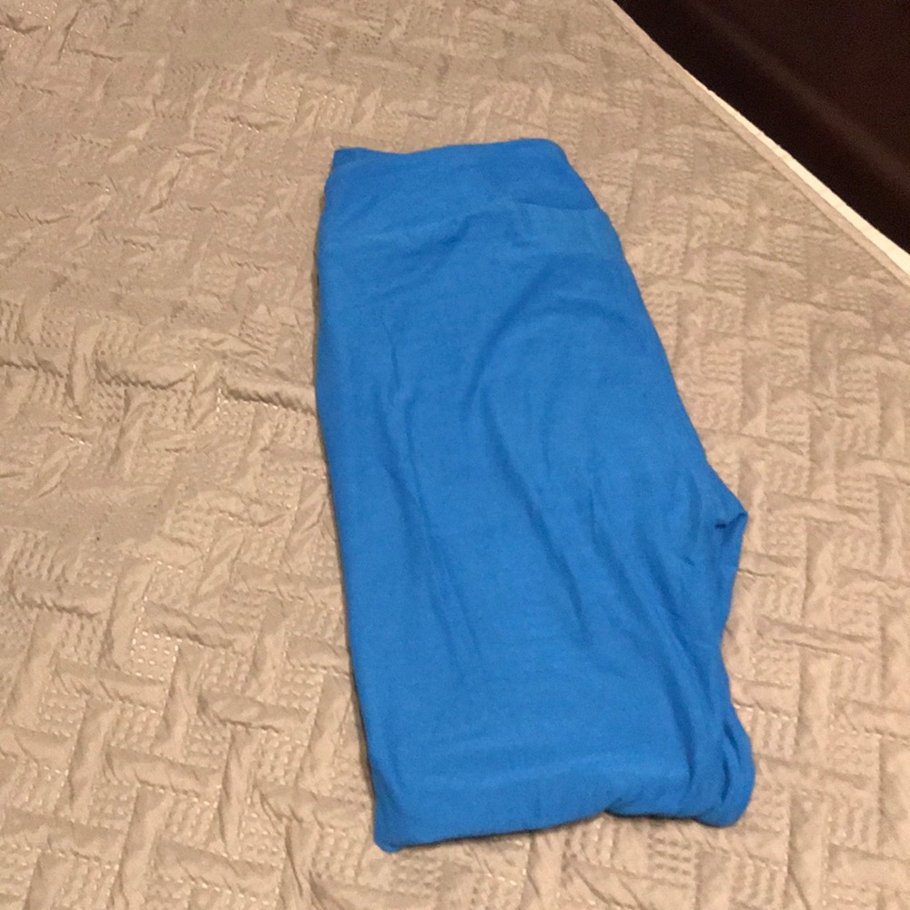 LuLaRoe TC Leggings Blue. New without Tags.